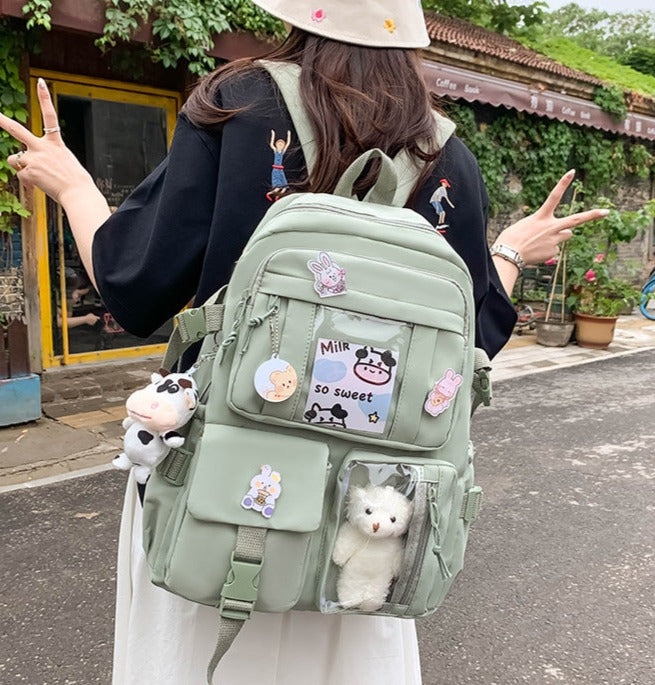 Mochila Infantil Bolsos Ursinho