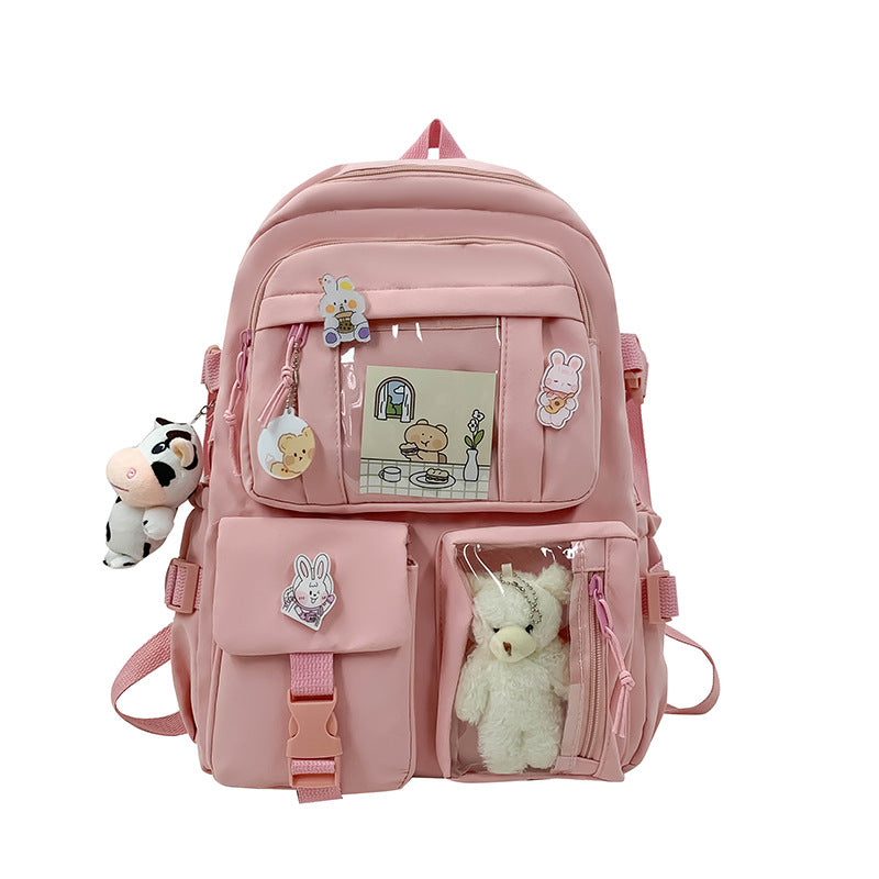 Mochila Infantil Bolsos Ursinho