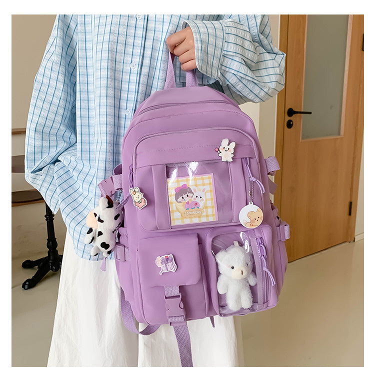 Mochila Infantil Bolsos Ursinho