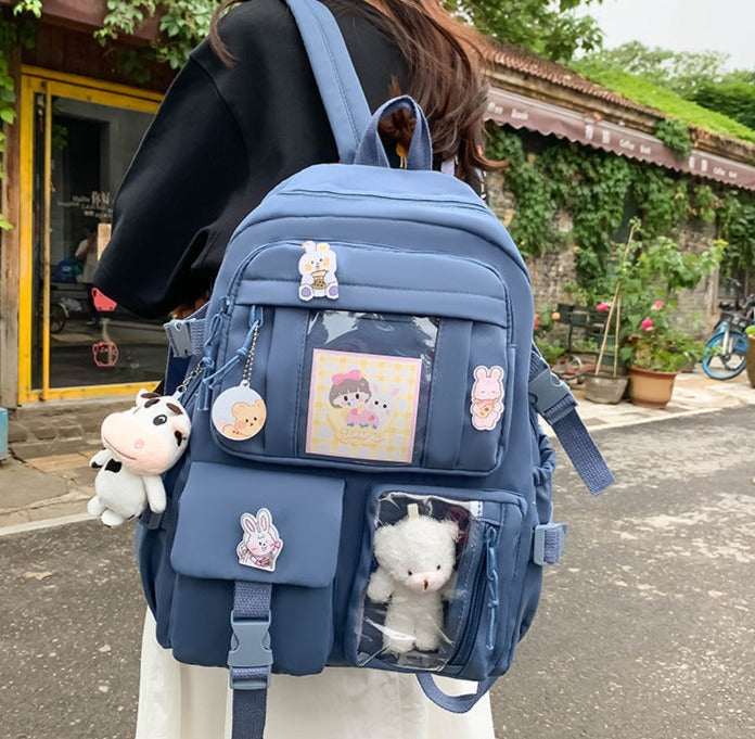 Mochila Infantil Bolsos Ursinho