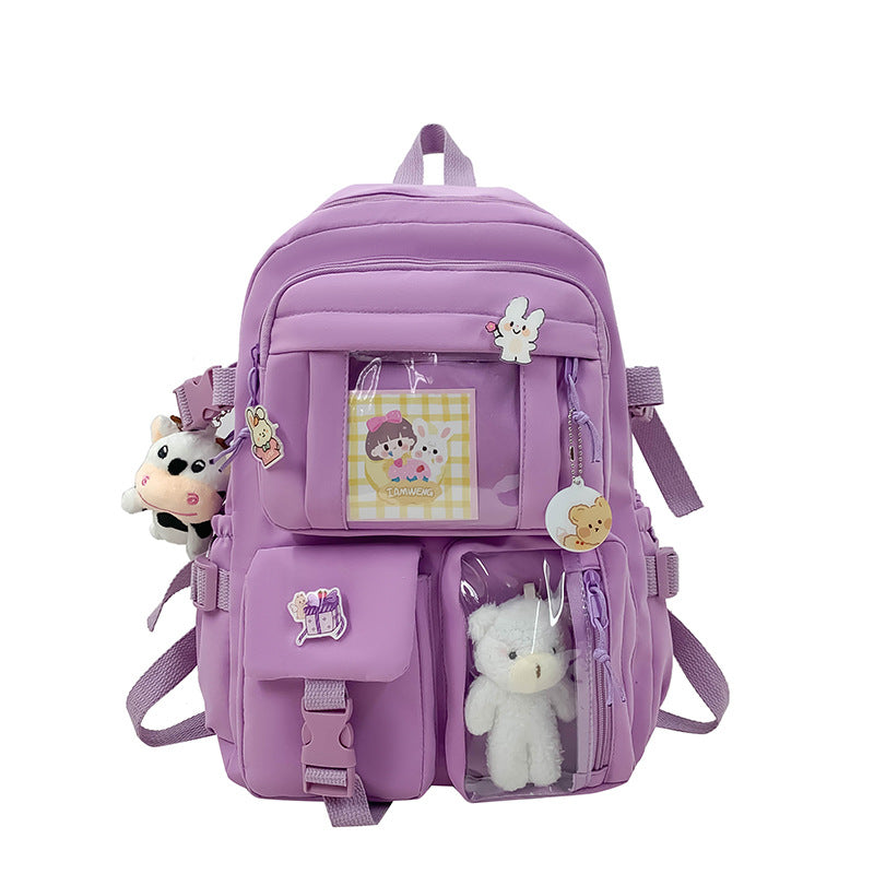 Mochila Infantil Bolsos Ursinho