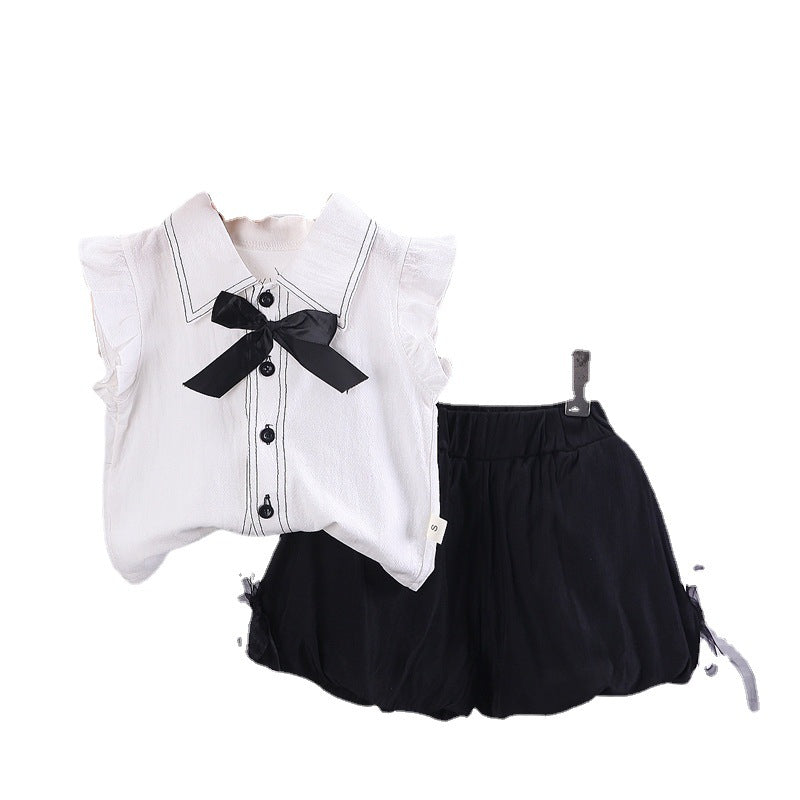 Conjunto Infantil Feminino Laçinho