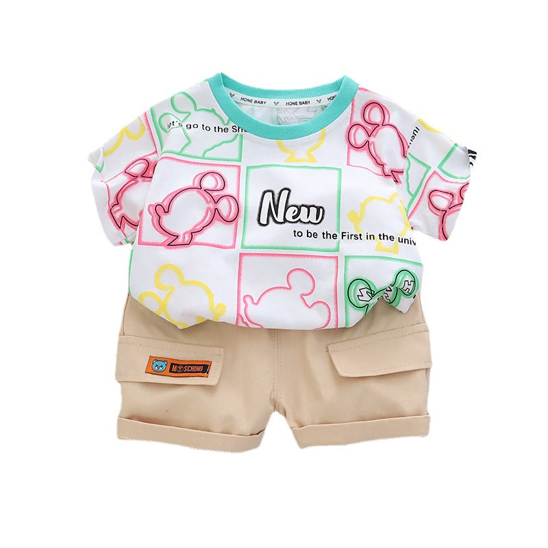 Conjunto Infantil Mickey Colorido