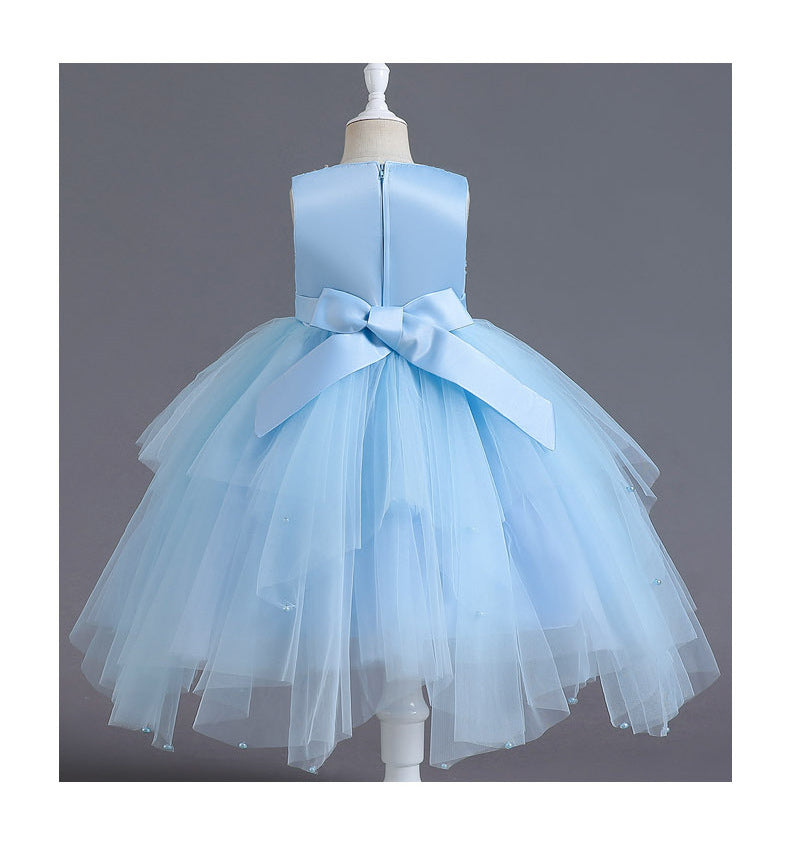 Vestido Infantil De Festa Brilhante Tule