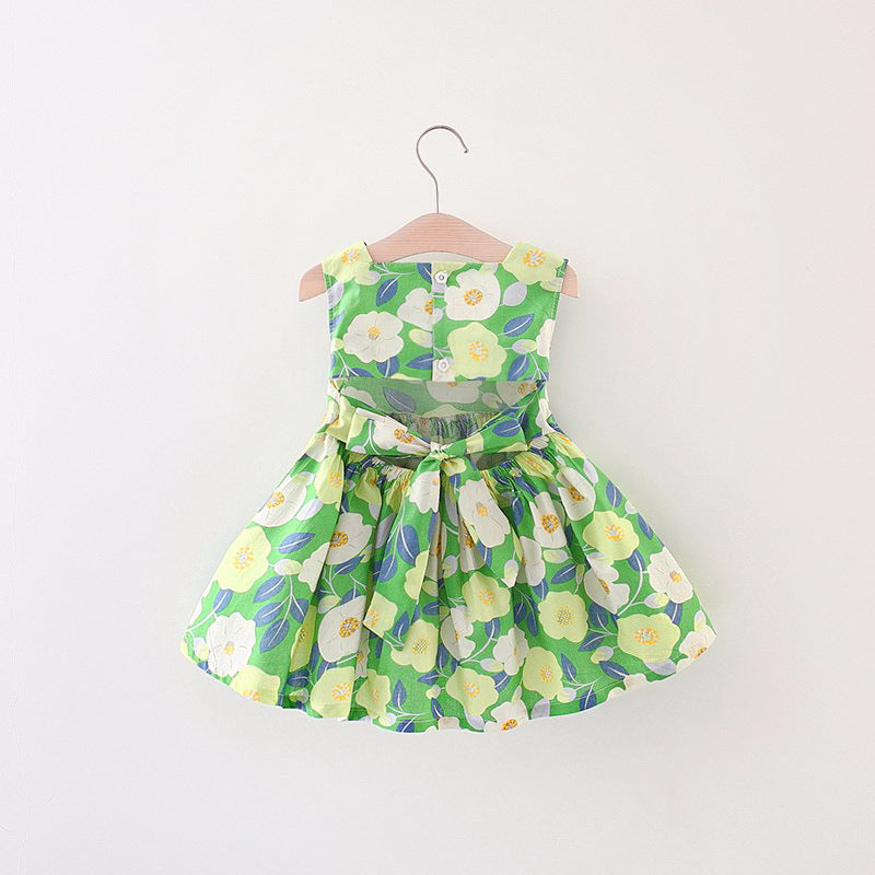 Vestido Infantil Verão Floral