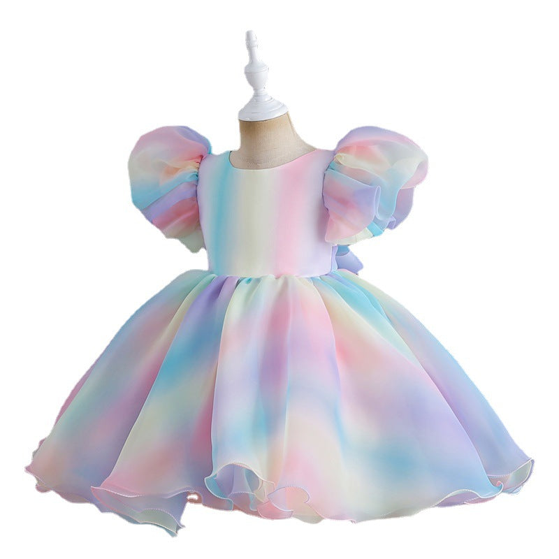 Vestido Infantil Colors Bufante