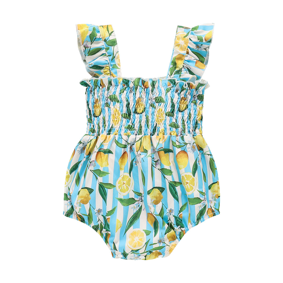 Body Infantil Feminino Verão Limãozinho