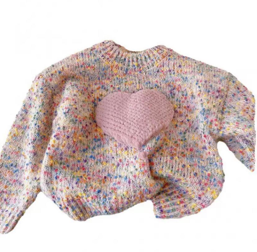 Blusa Infantil Feminina Inverno Coração