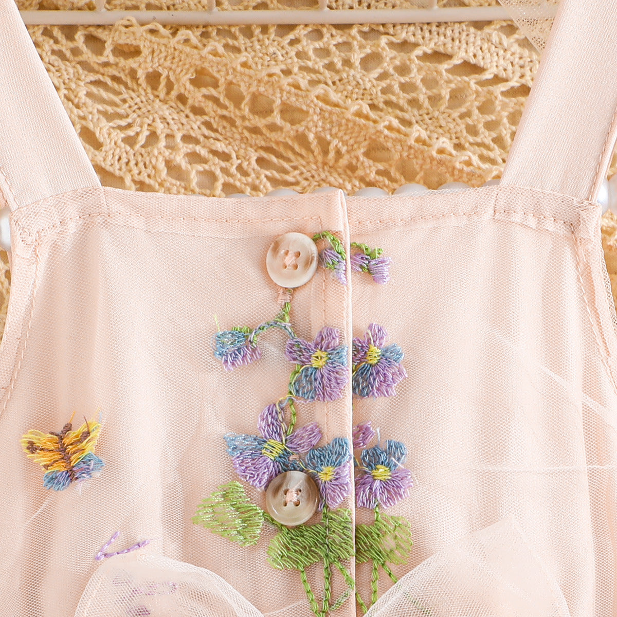 Vestido Infantil Lacinho Tule