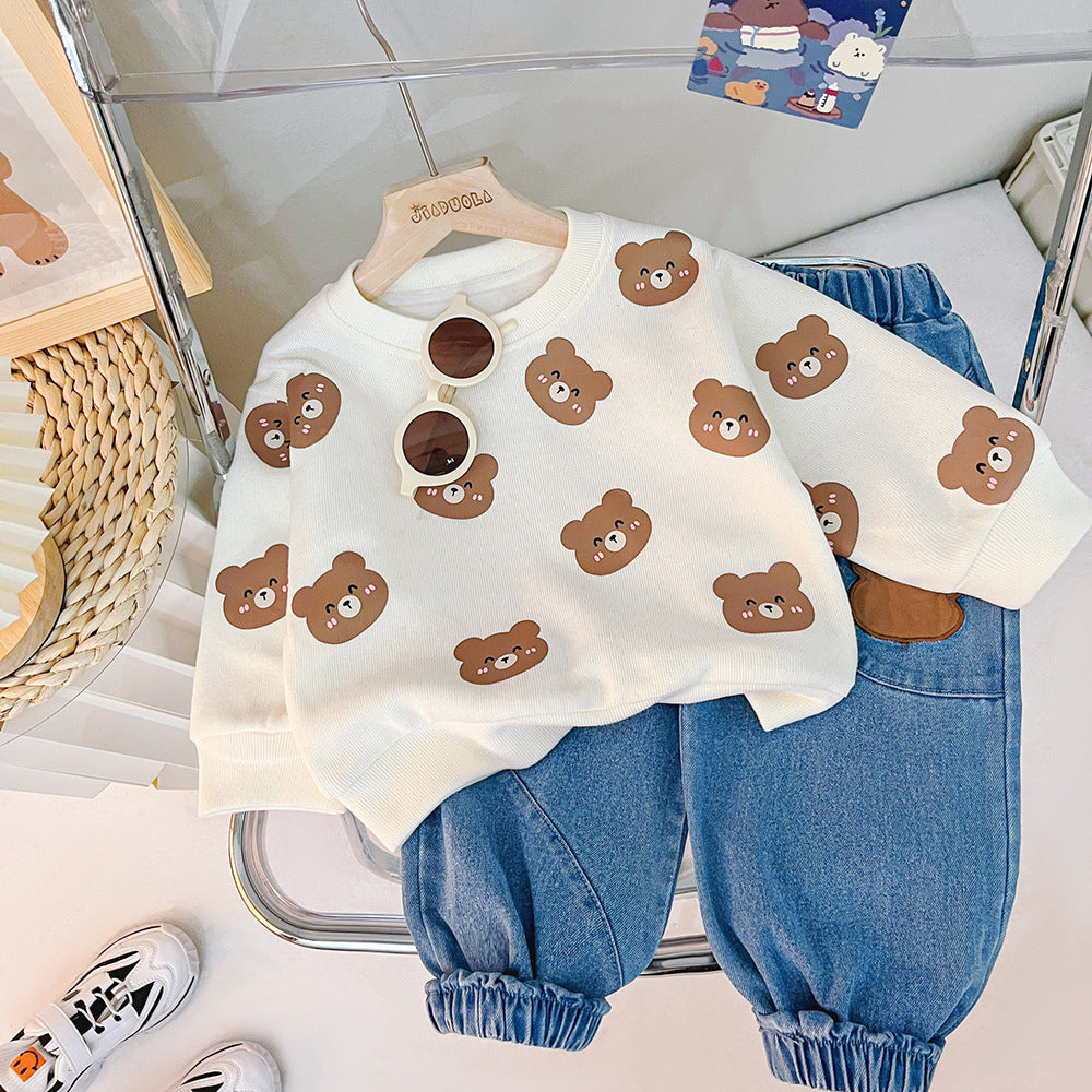 Conjunto Infantil Ursinhos e Jeans