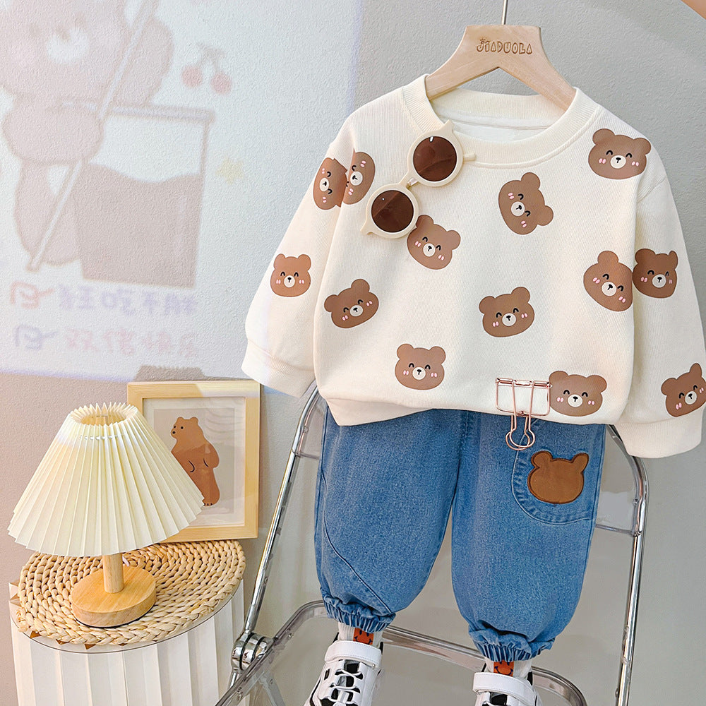 Conjunto Infantil Ursinhos e Jeans