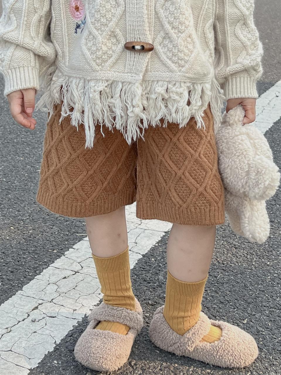 Conjunto Infantil Feminino Botões e Florzinhas