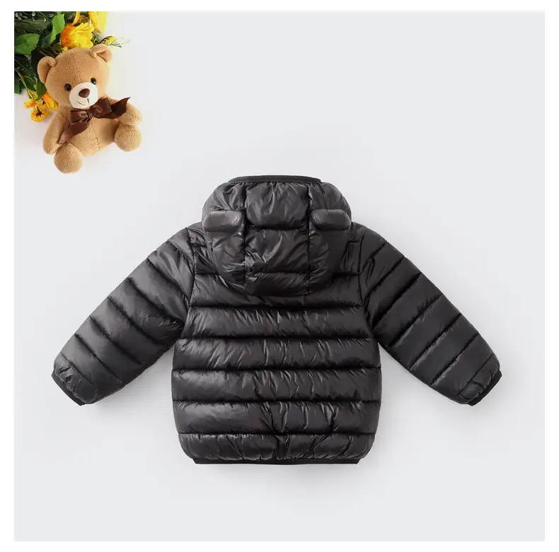 Jaqueta Infantil Inverno Puffer Orelhinhas