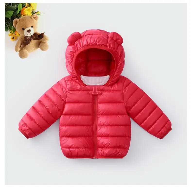 Jaqueta Infantil Inverno Puffer Orelhinhas