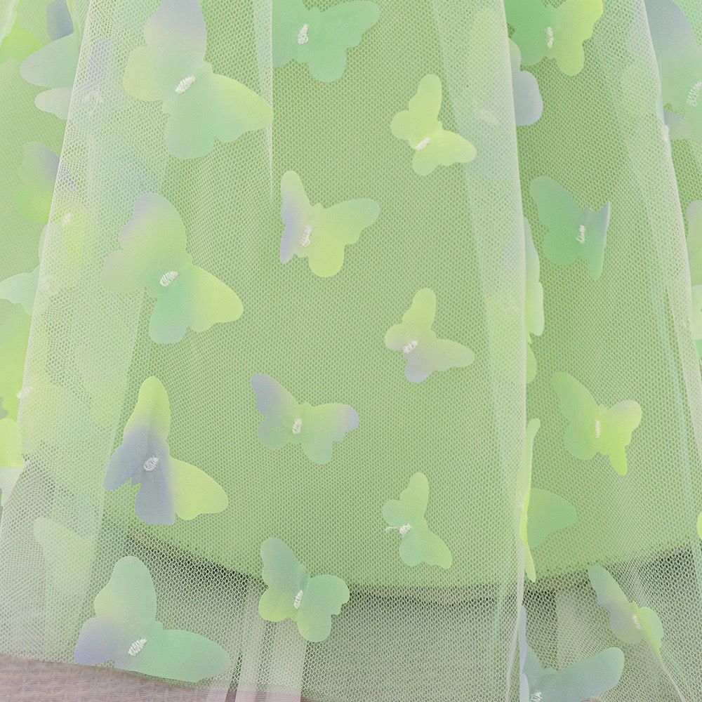 Vestido Infantil Tule Borboletinhas
