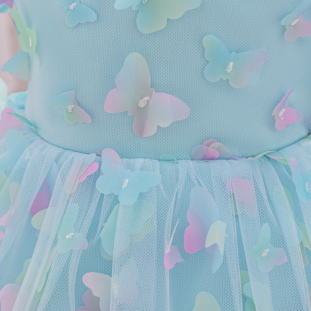 Vestido Infantil Tule Borboletinhas