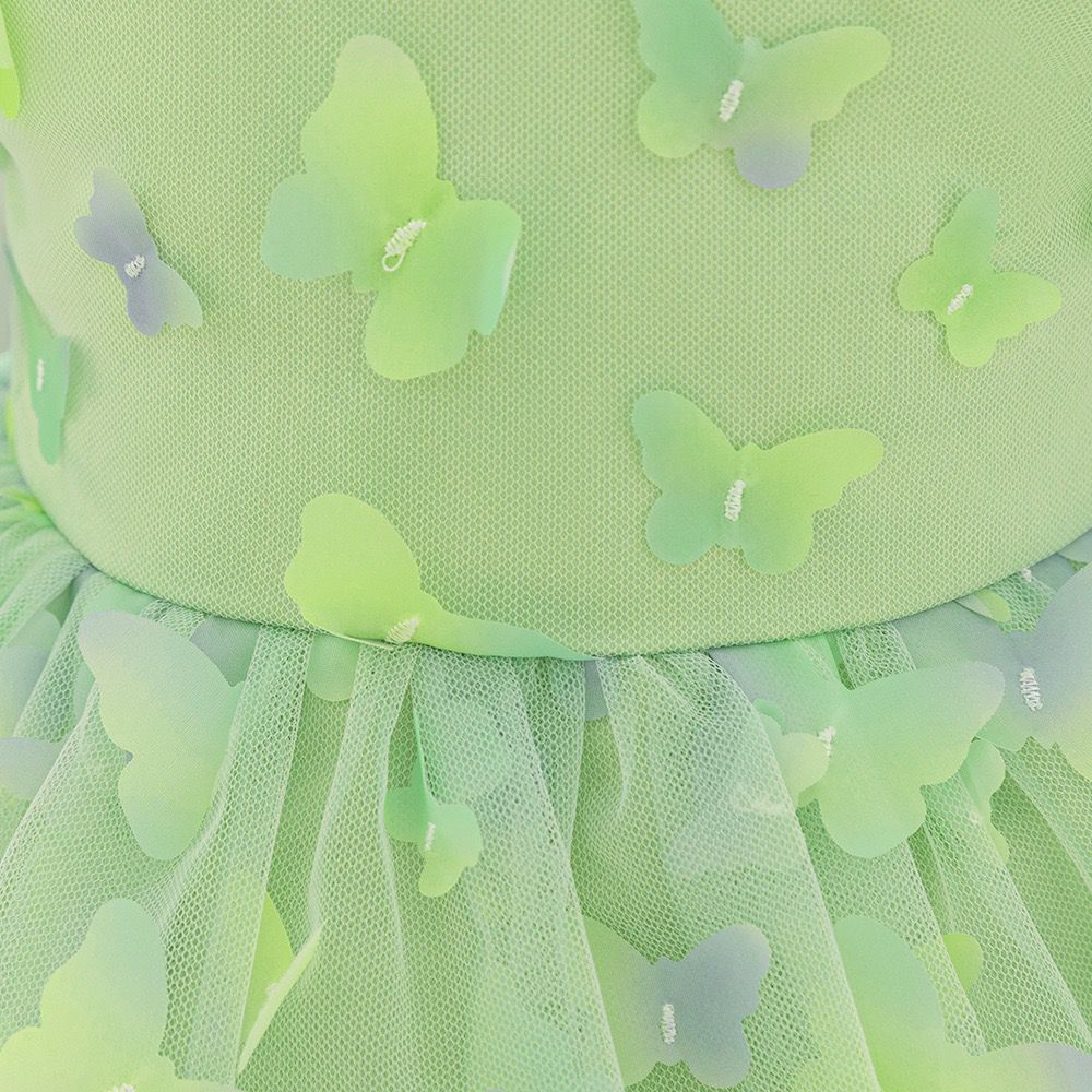 Vestido Infantil Tule Borboletinhas