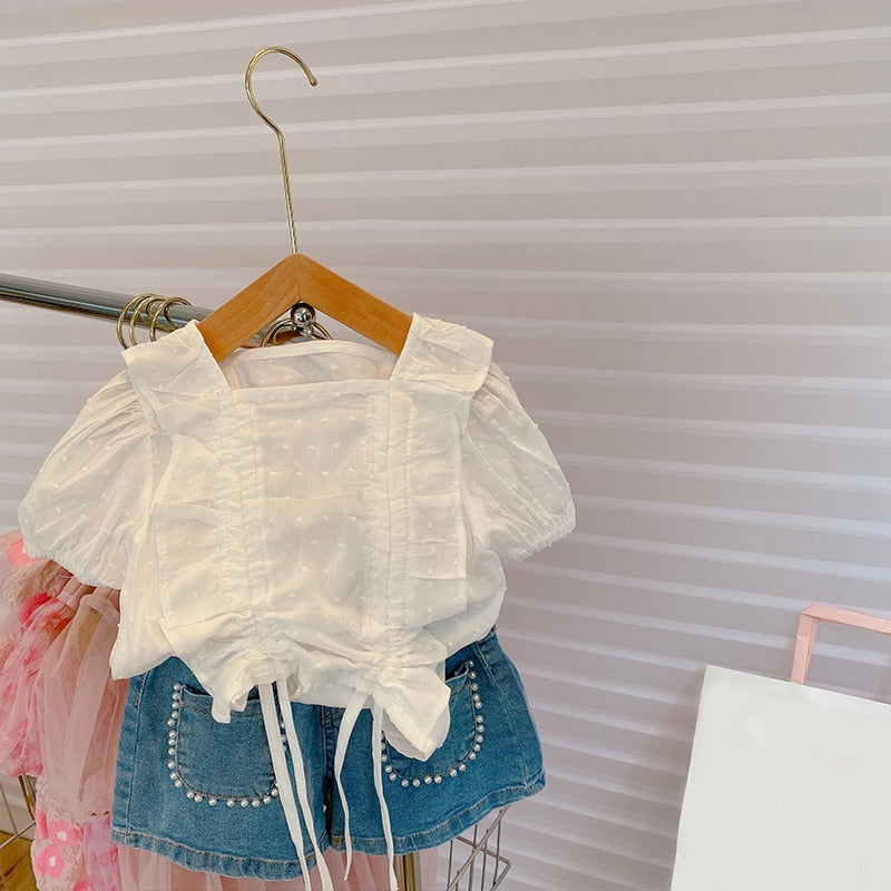 Conjunto Infantil Cordãozinho e Jeans