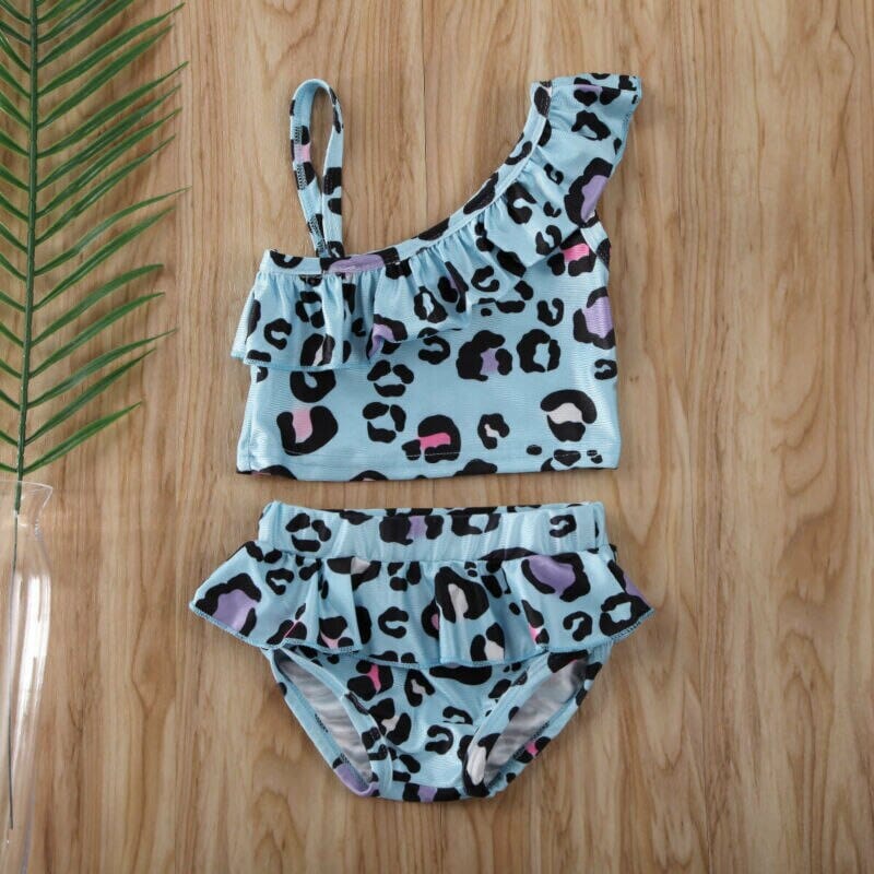 Biquíni Infantil Animal Print Loja Click Certo 1-2 Anos 