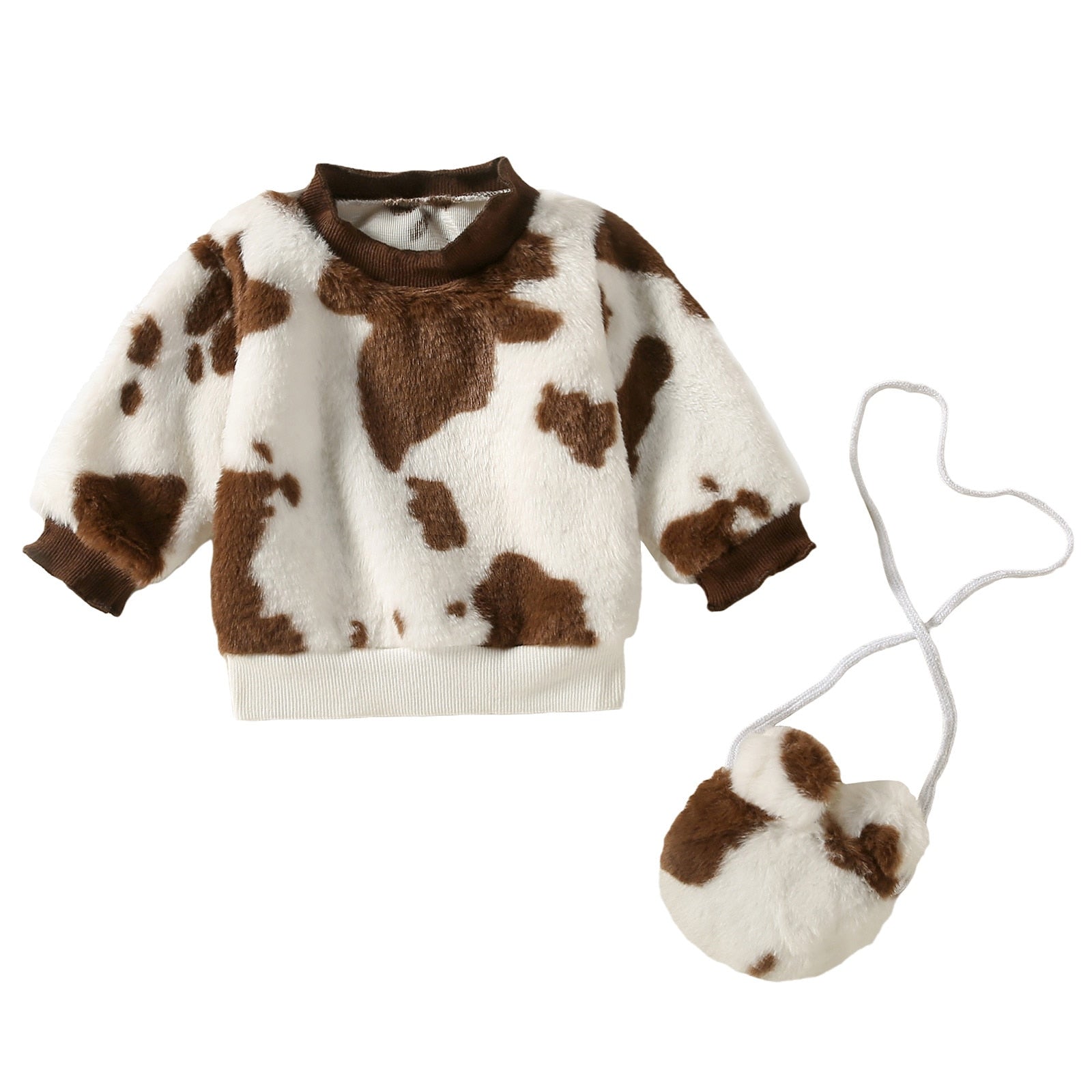 Blusa de Frio Infantil + Bolsinha Orelhinha blusa de frio Loja Click Certo 