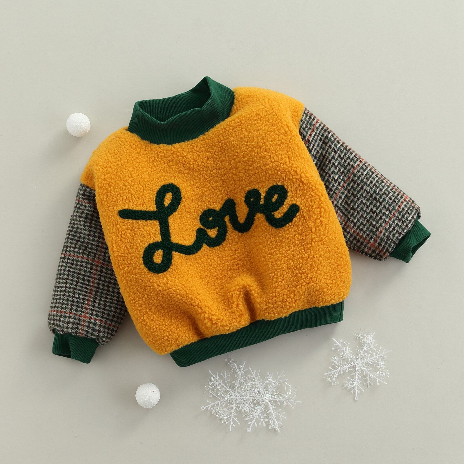 Blusa de Frio Infantil Love casaco Loja Click Certo 