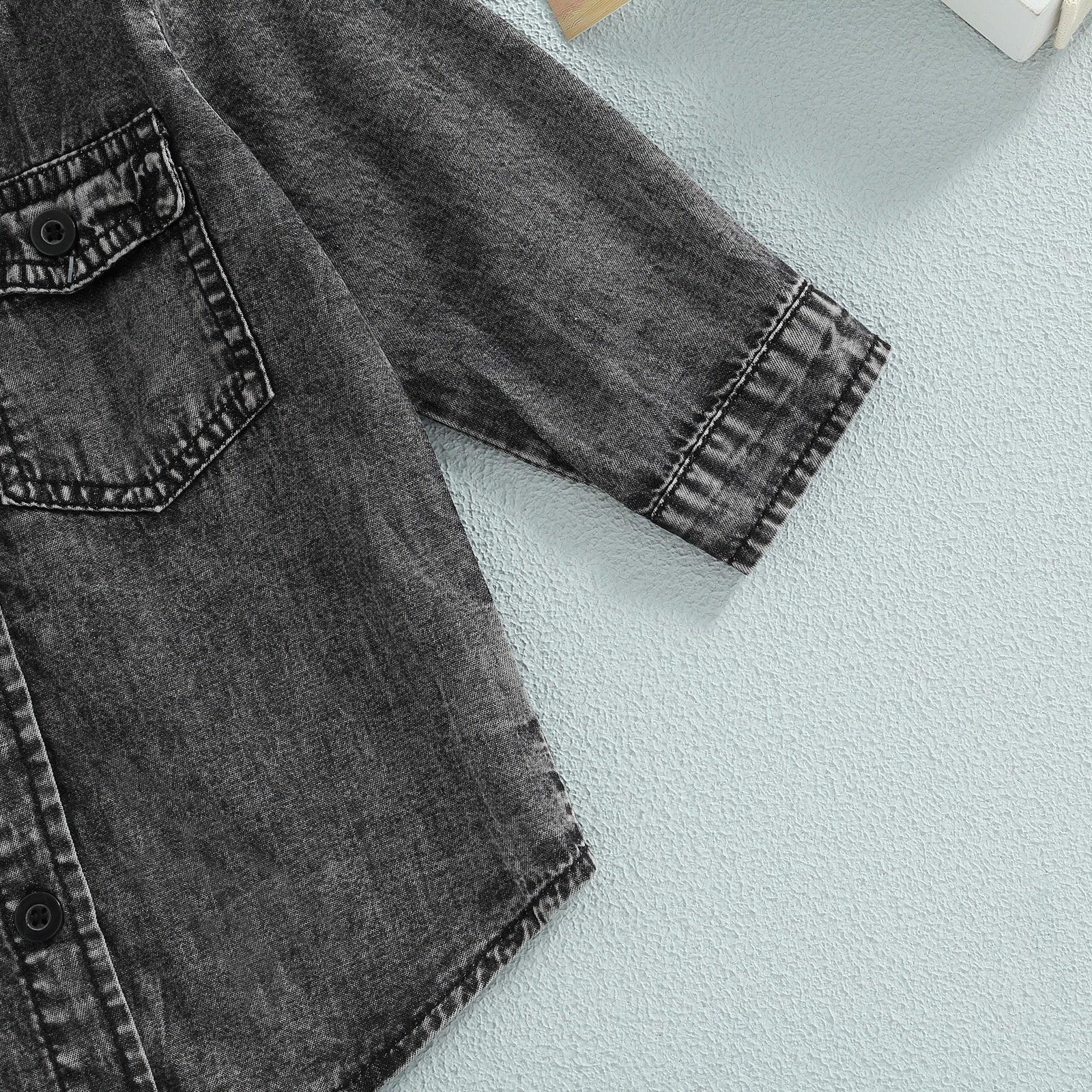 Blusa de Frio Infantil Masculino Jeans com Capuz blusa de frio Loja Click Certo 