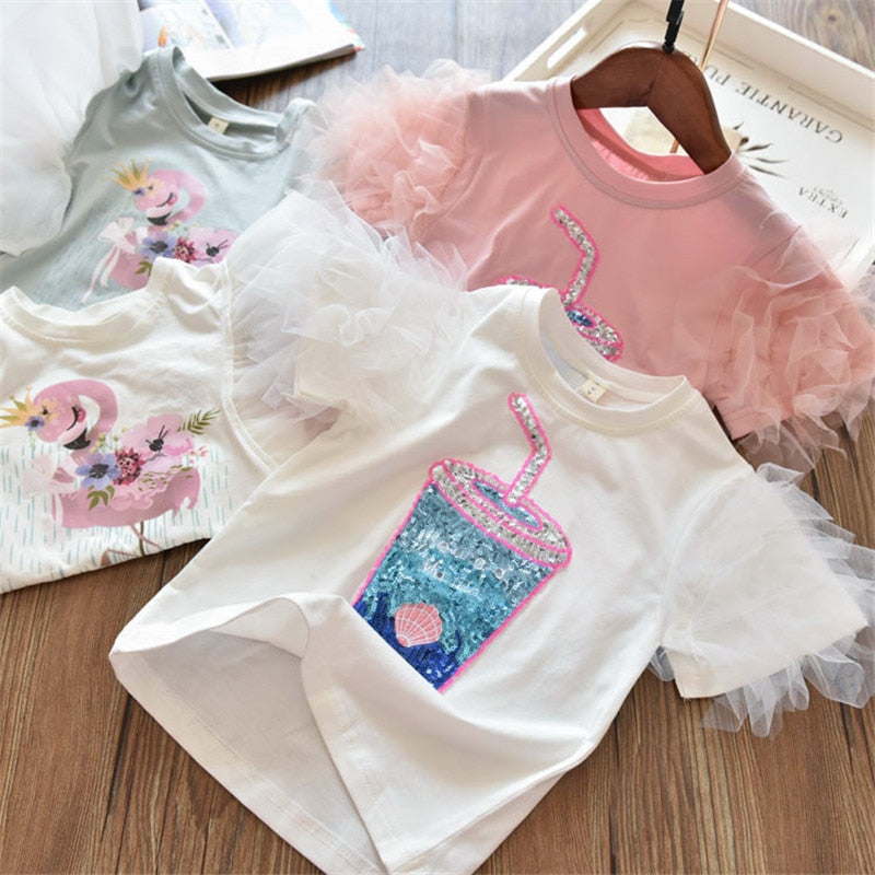 Blusa Infantil Feminina T-Shirt BLUSA Loja Click Certo 