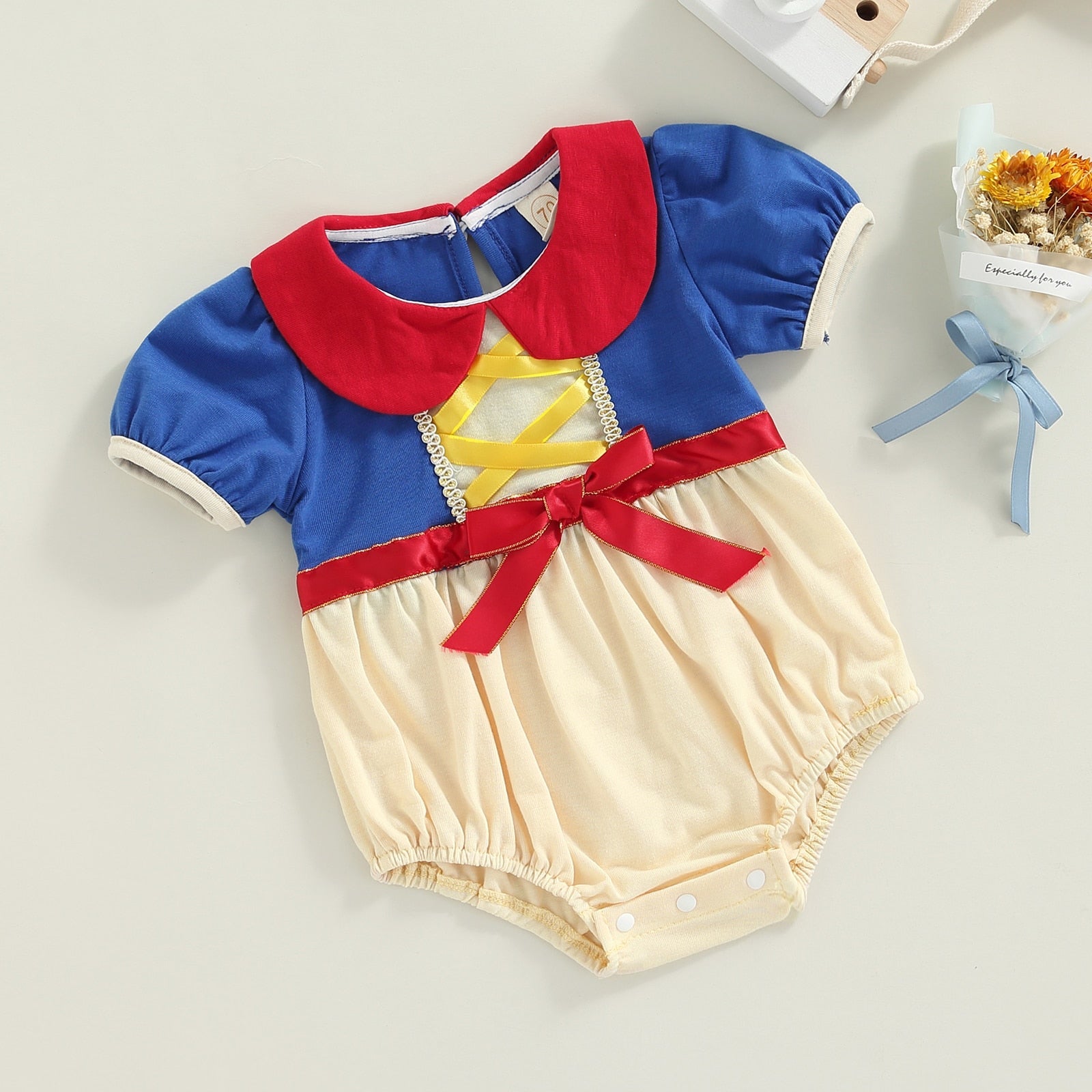 Body Infantil Branca de Neve body Loja Click Certo 0-3 meses 37cm 