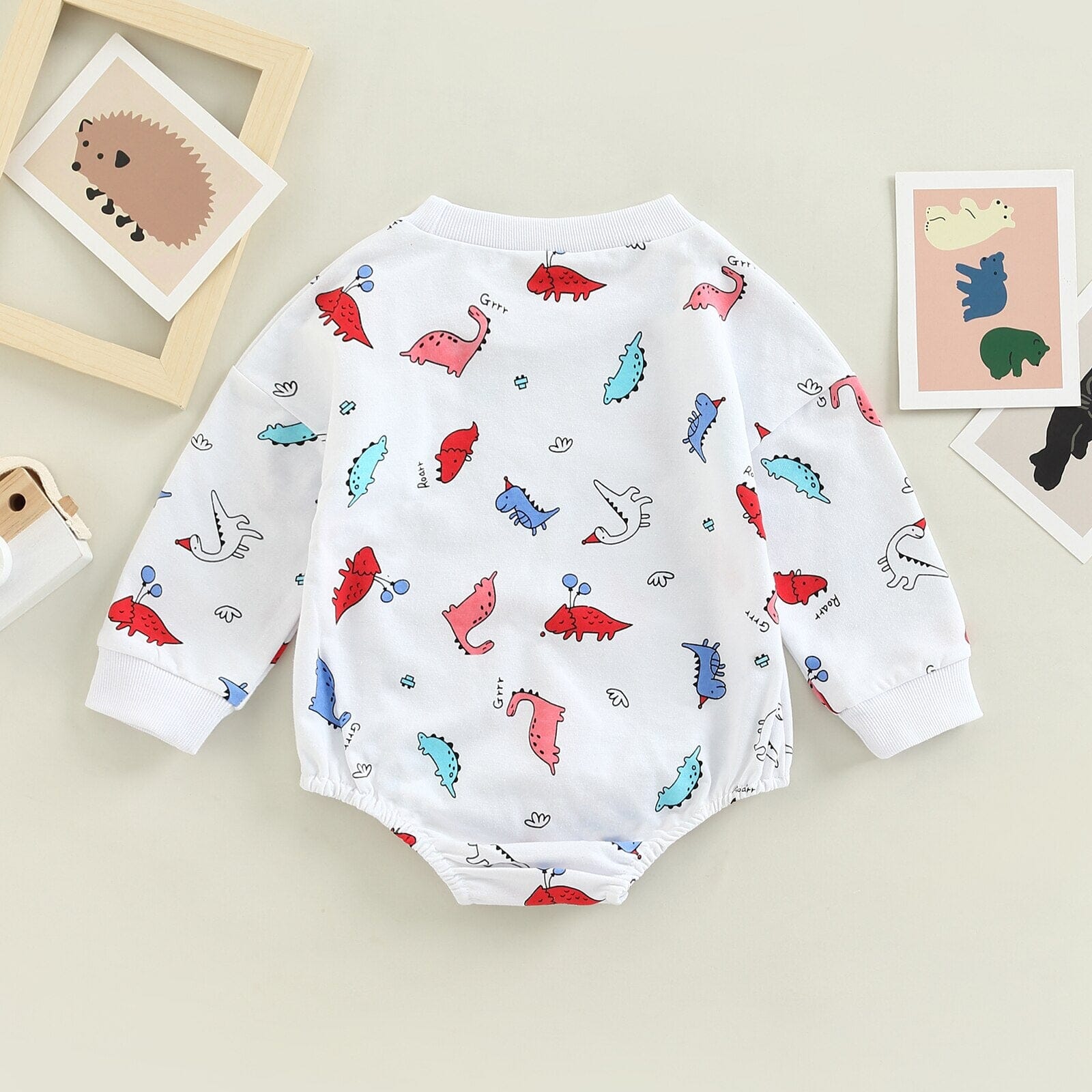 Body Infantil Dinos 0 Loja Click Certo 