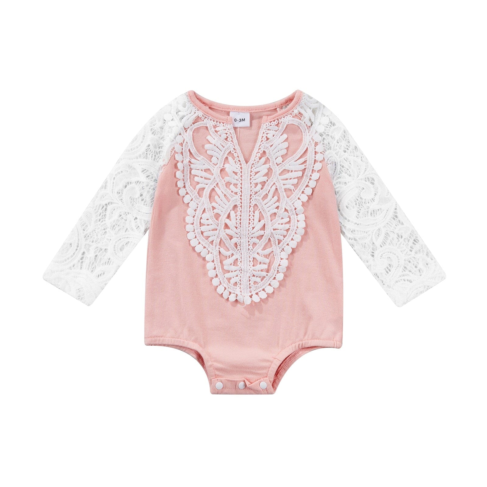 Body Infantil Feminino Branco e Renda Loja Click Certo 