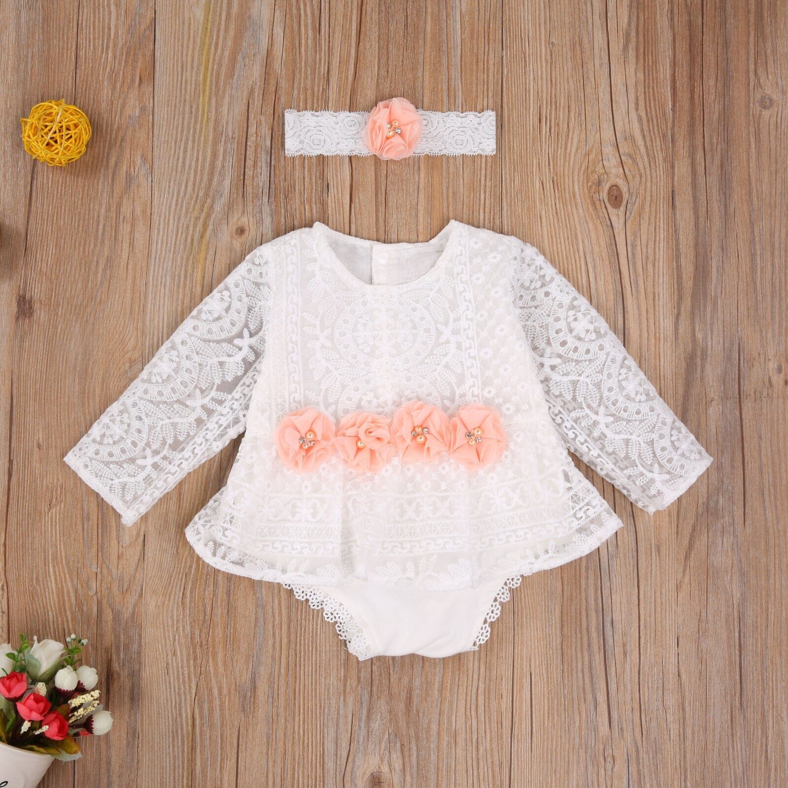 Body Infantil Feminino Branco + Faixa Loja Click Certo 