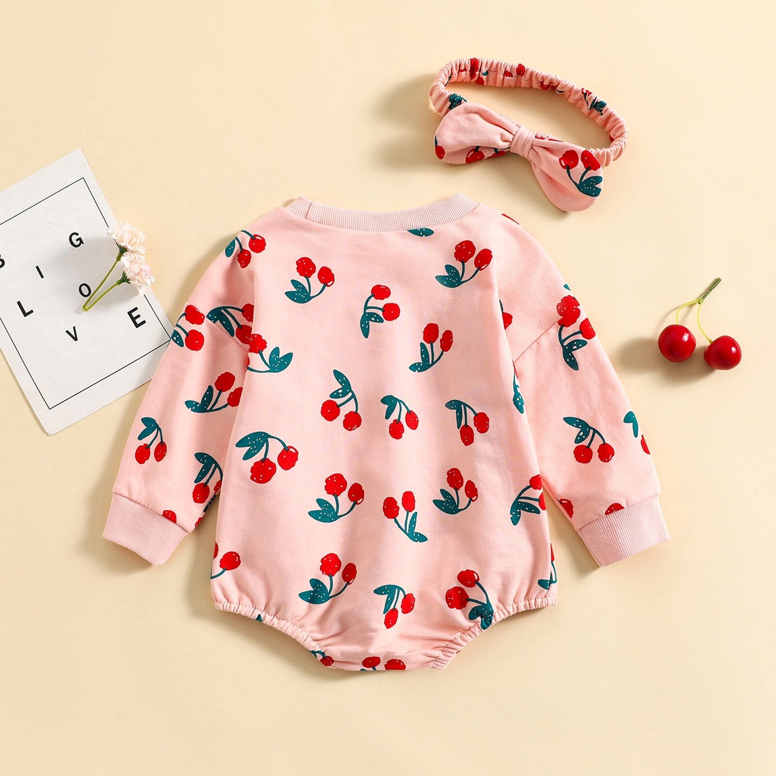 Body Infantil Feminino Cereja Loja Click Certo 