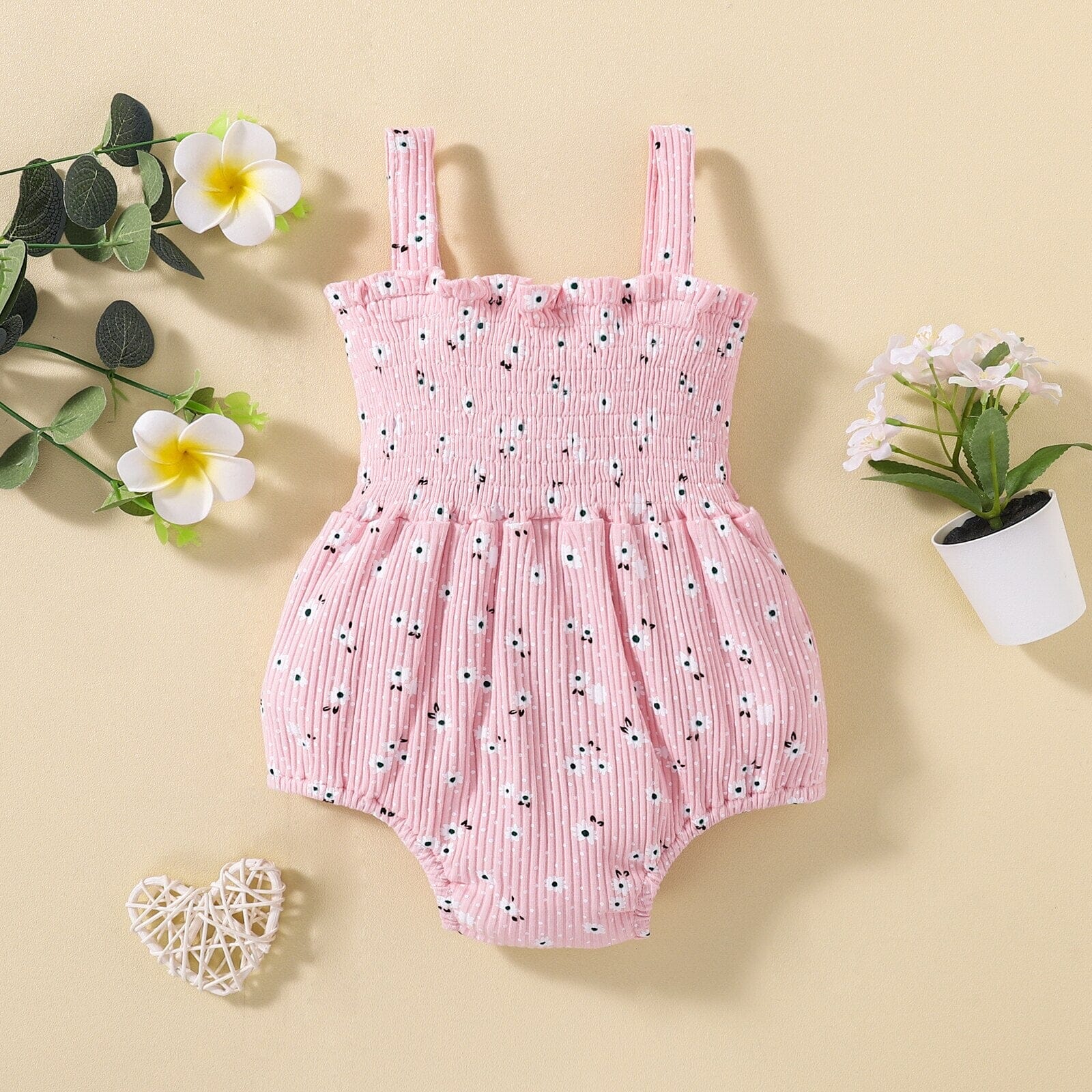 Body Infantil Feminino Faixa Floral Loja Click Certo 