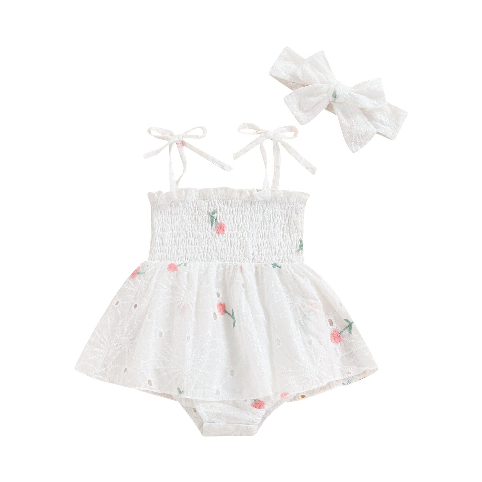 Body Infantil Feminino Flor + Faixa Loja Click Certo 