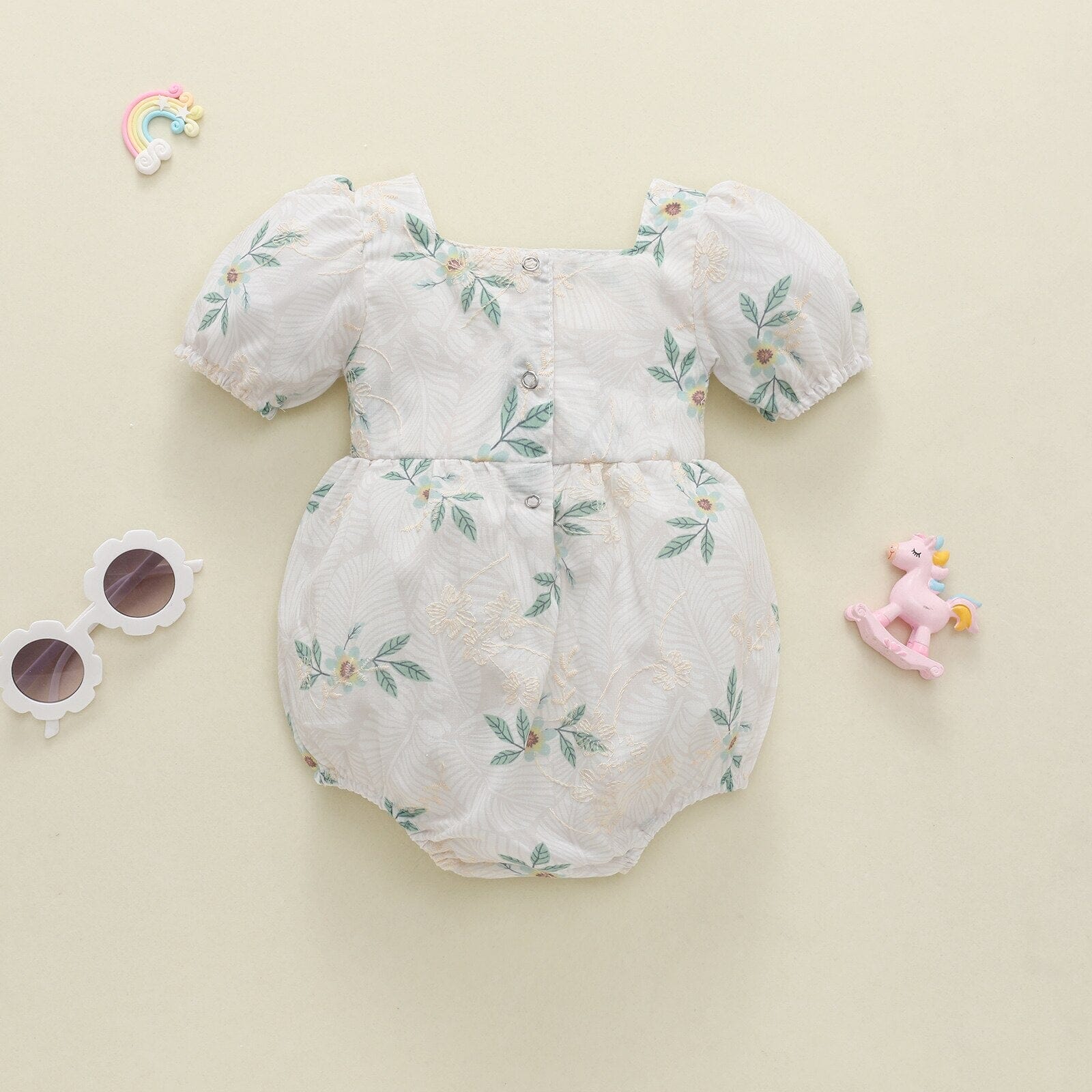 Body Infantil Feminino Floresta body Loja Click Certo 