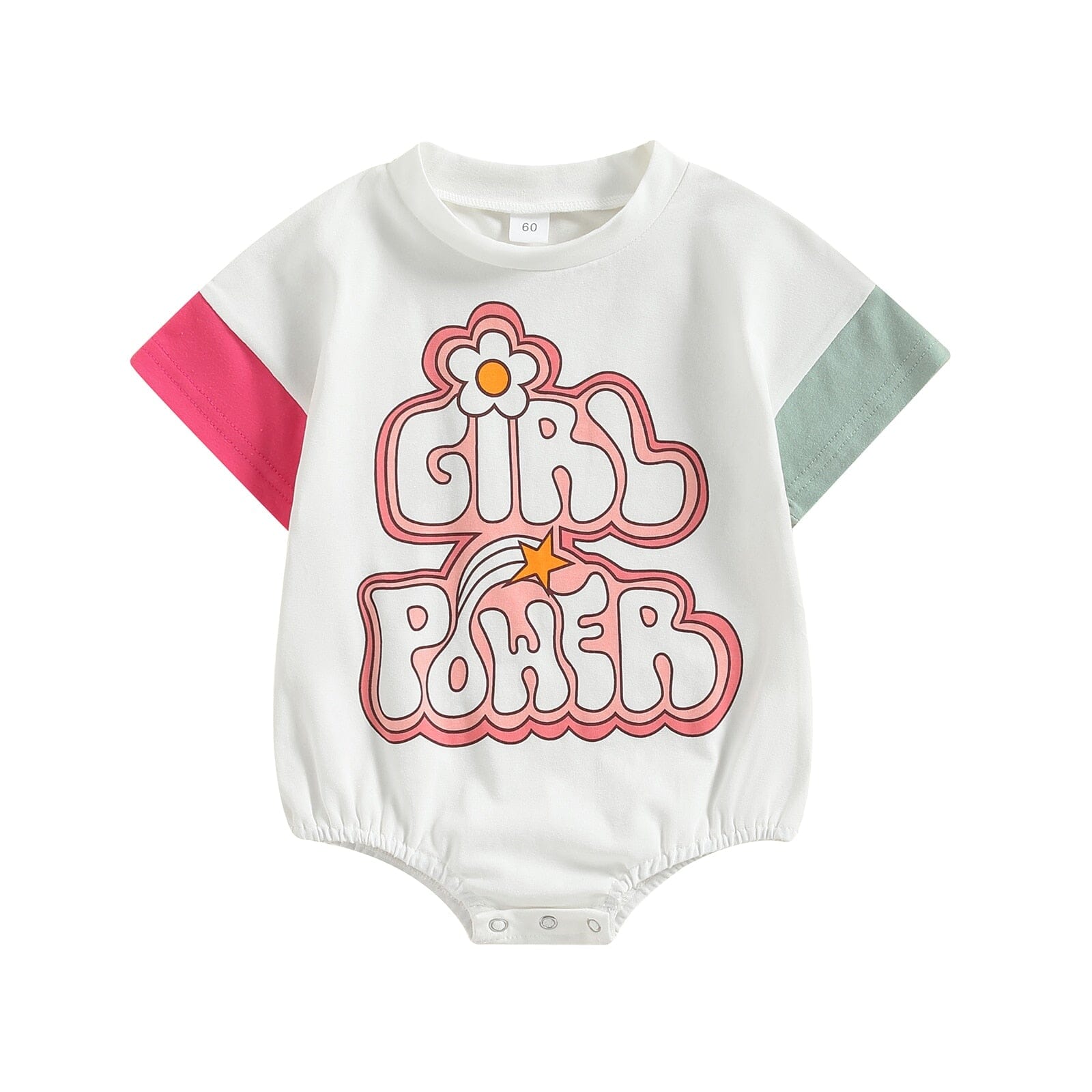 Body Infantil Feminino Girl Power Loja Click Certo 3-6 Meses 