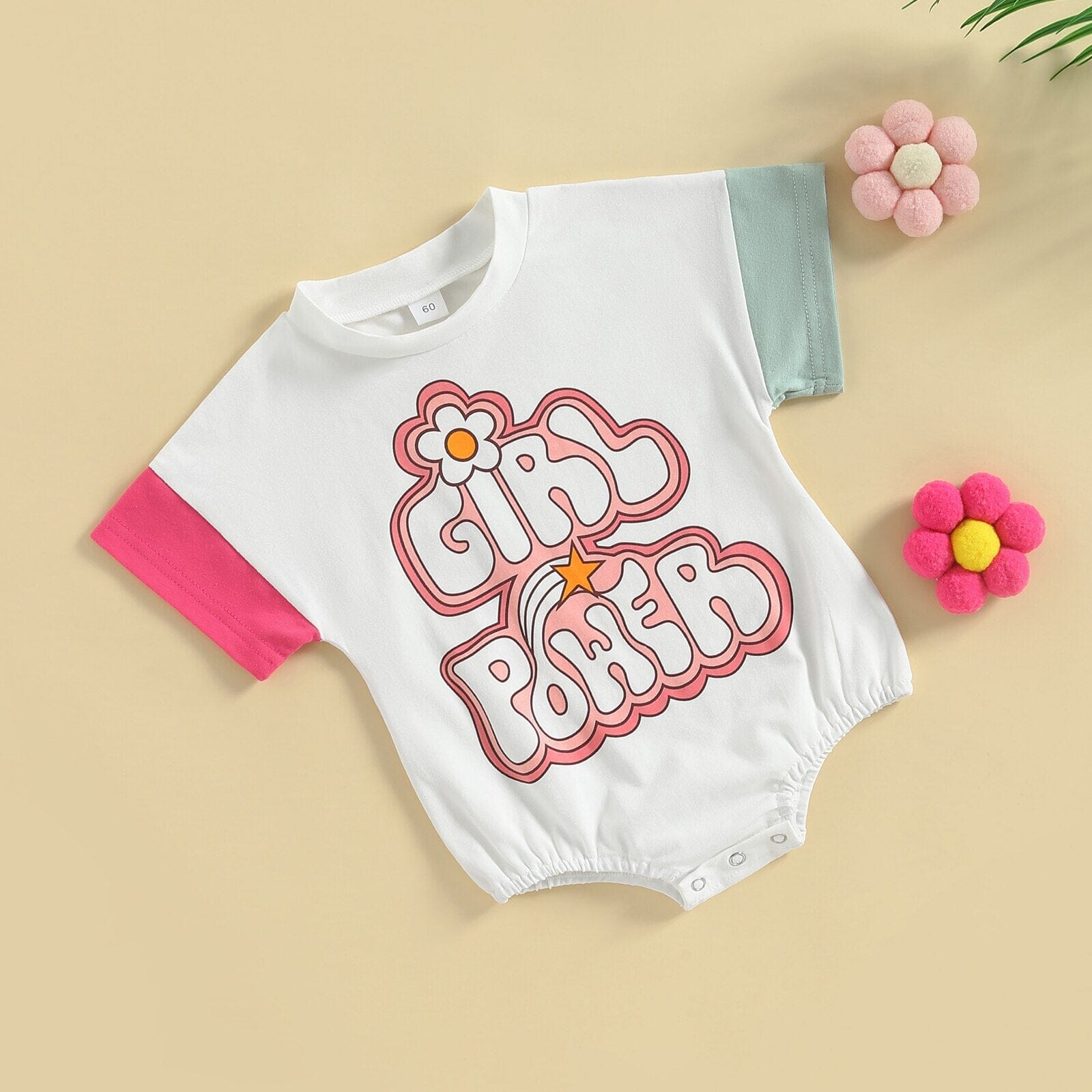 Body Infantil Feminino Girl Power Loja Click Certo 