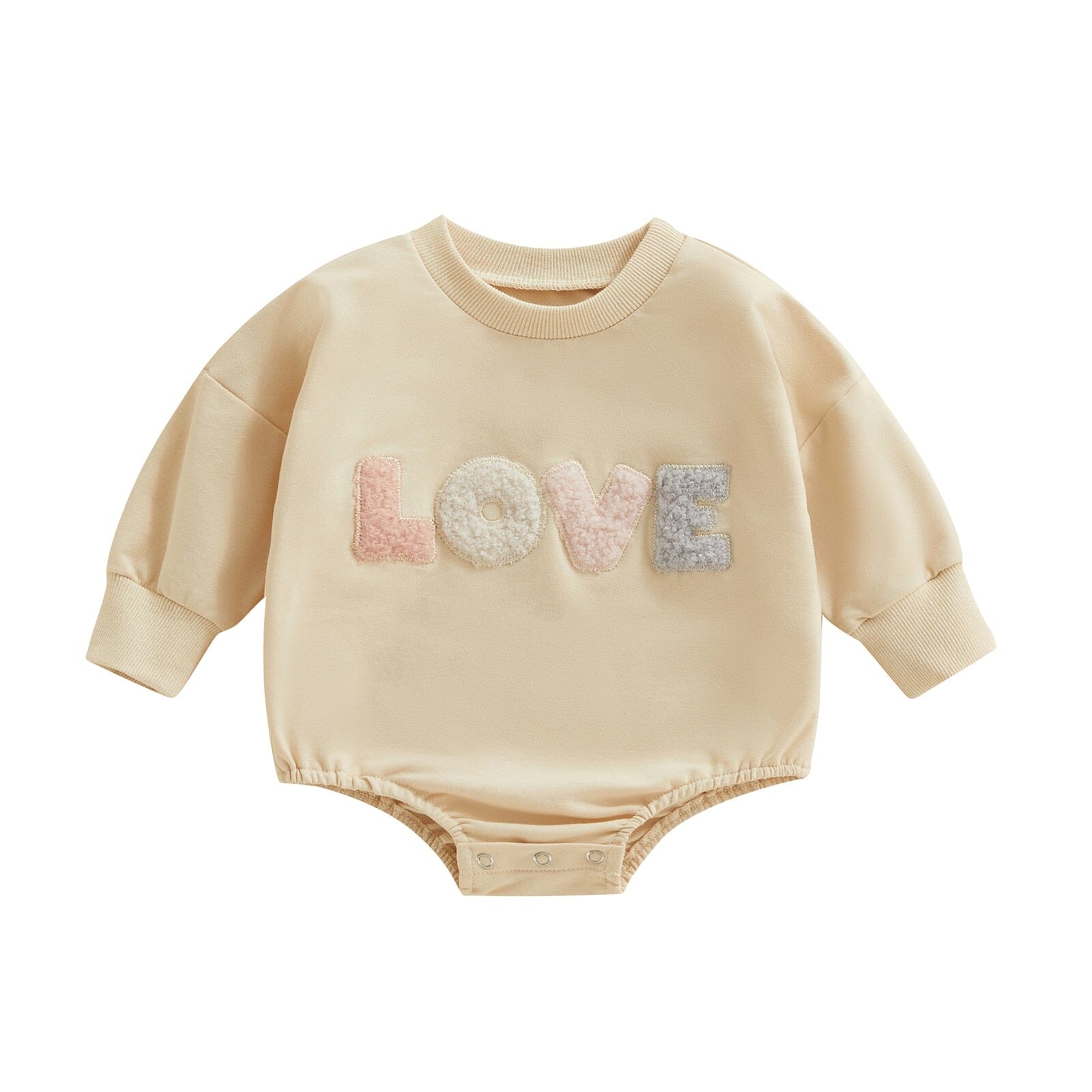 Body Infantil Feminino Love Loja Click Certo Caramelo 0-3 Meses 