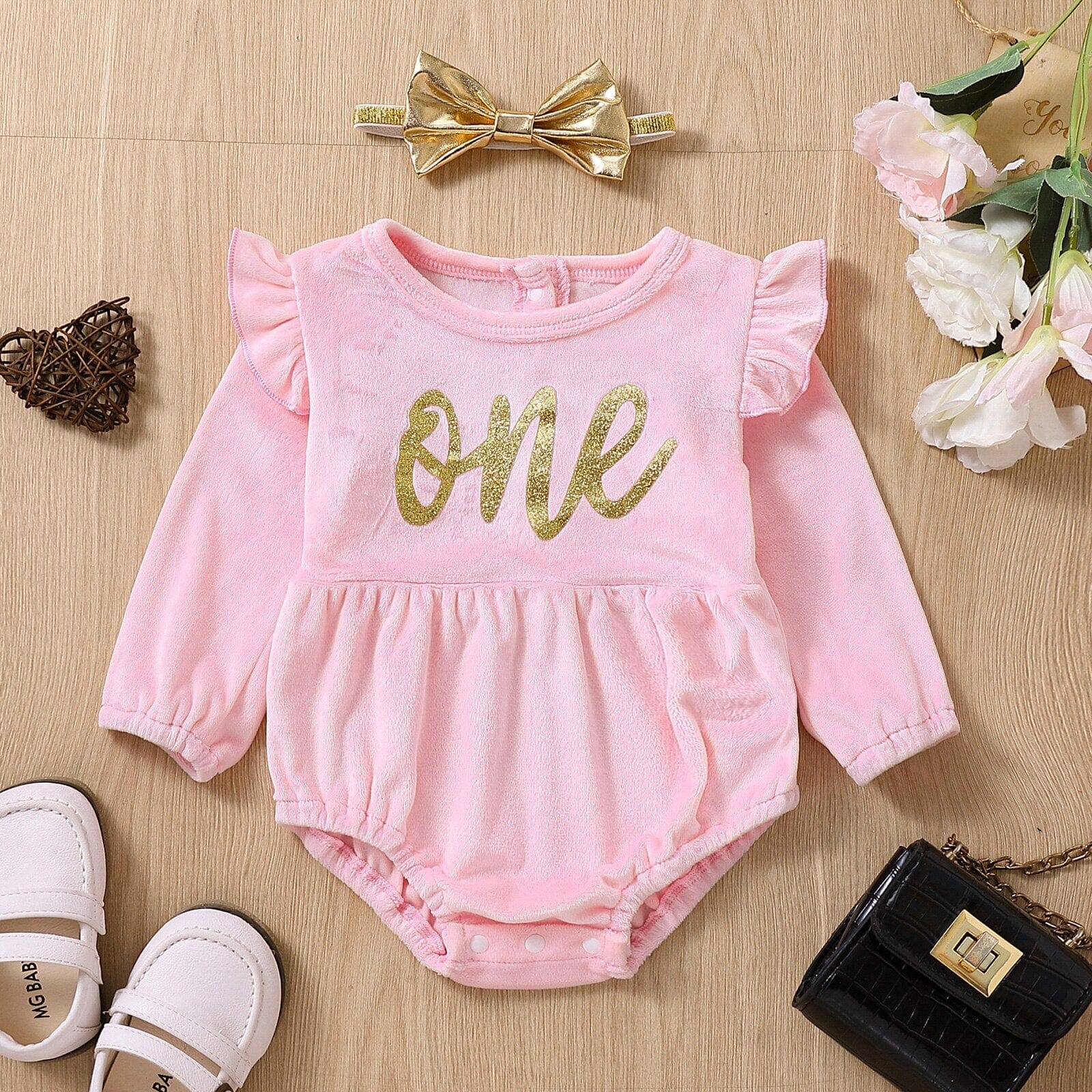 Body Infantil Feminino One + Faixa Loja Click Certo 