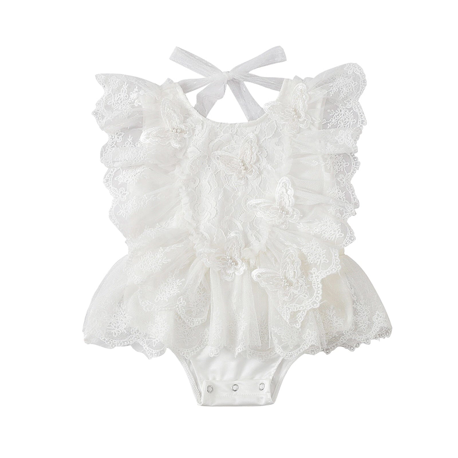 Body Infantil Feminino Renda Borboletinha Loja Click Certo 