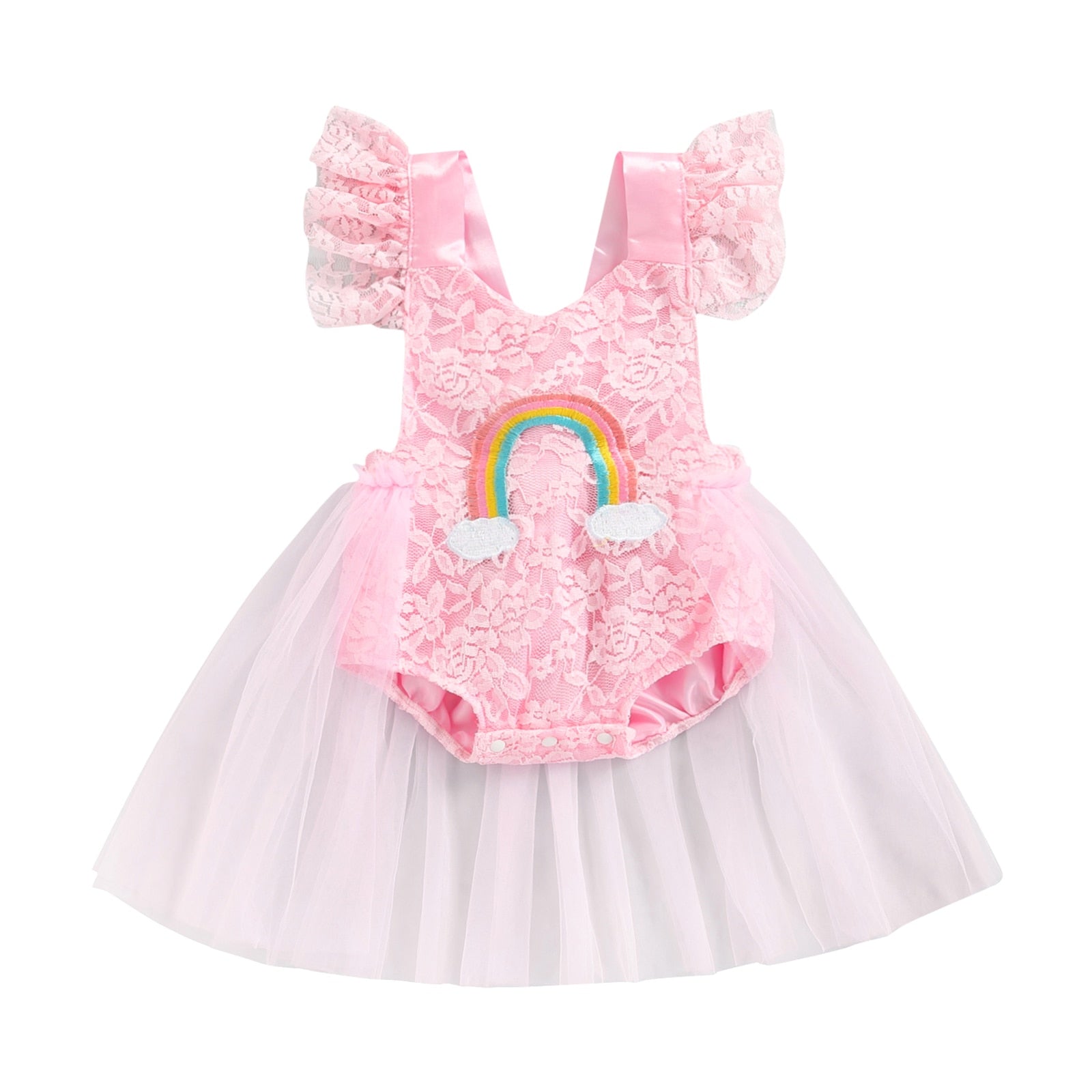 Body Infantil Feminino Renda e Tule body Loja Click Certo 