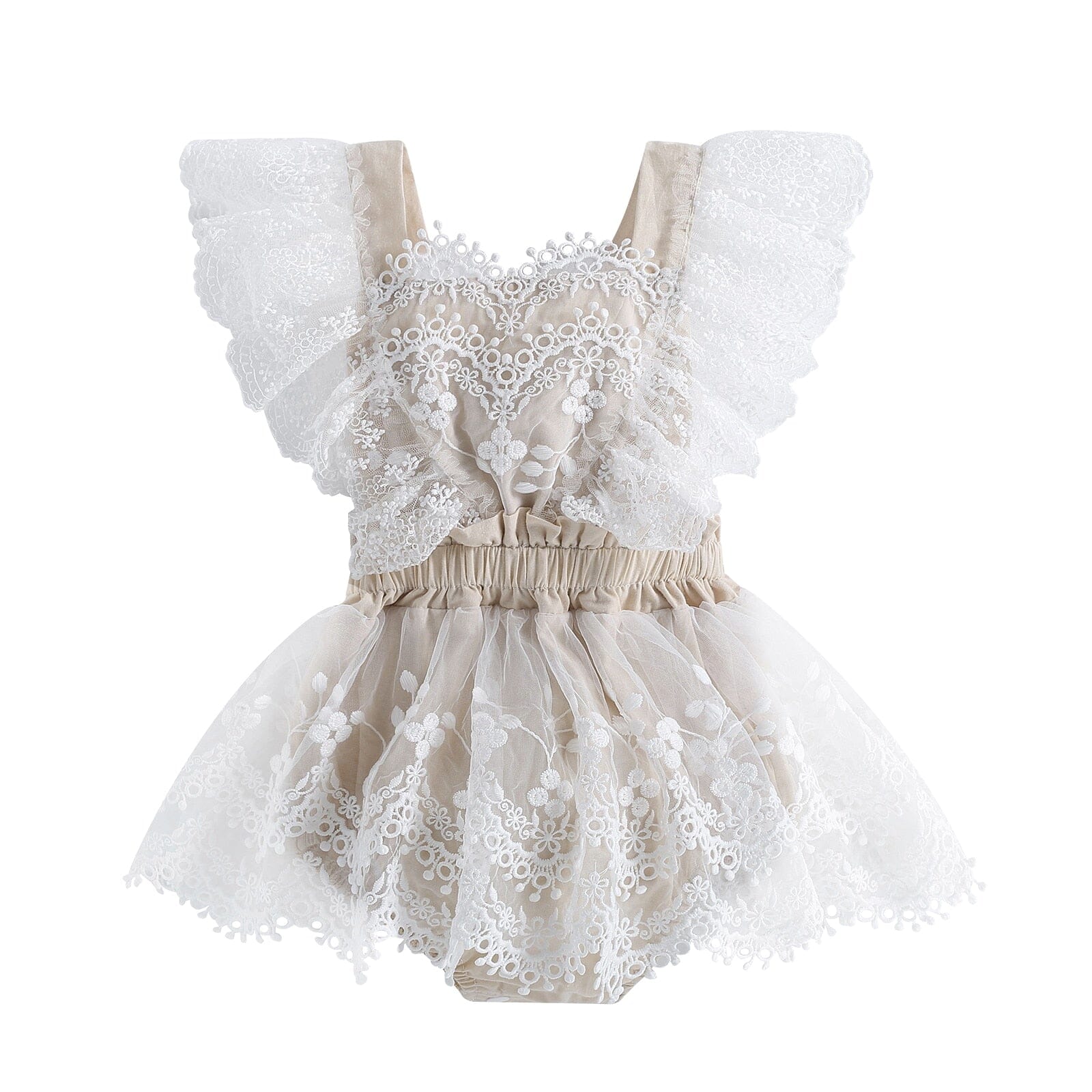 Body Infantil Feminino Renda Floral Loja Click Certo 