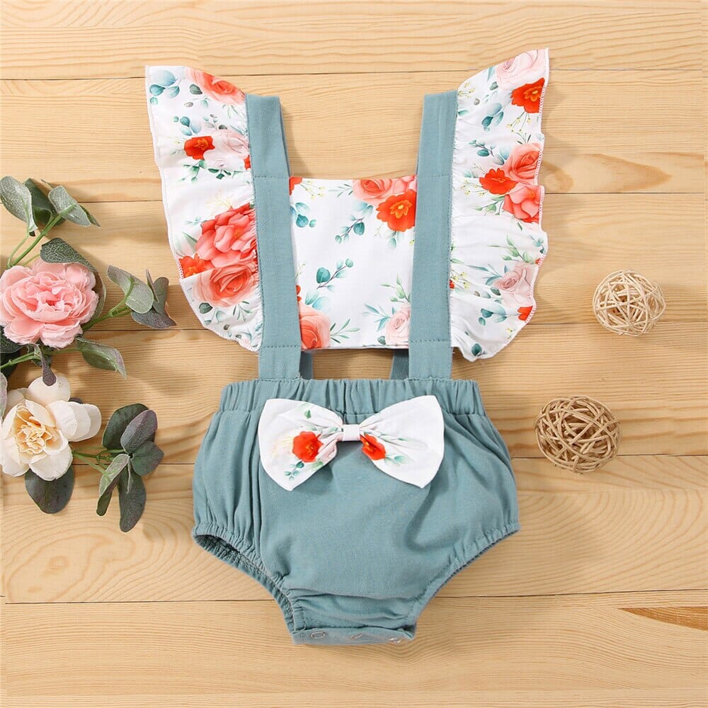 Body Infantil Feminino Rosas Lacinho Loja Click Certo 