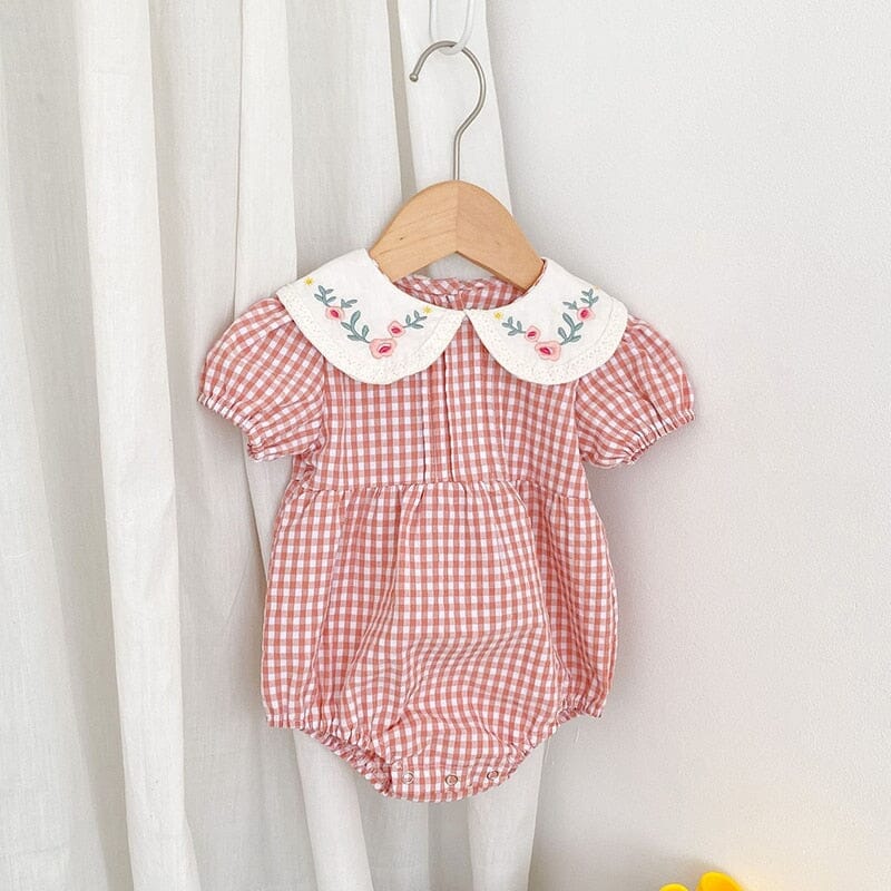 Body Infantil Feminino Xadrez Golinha Loja Click Certo 