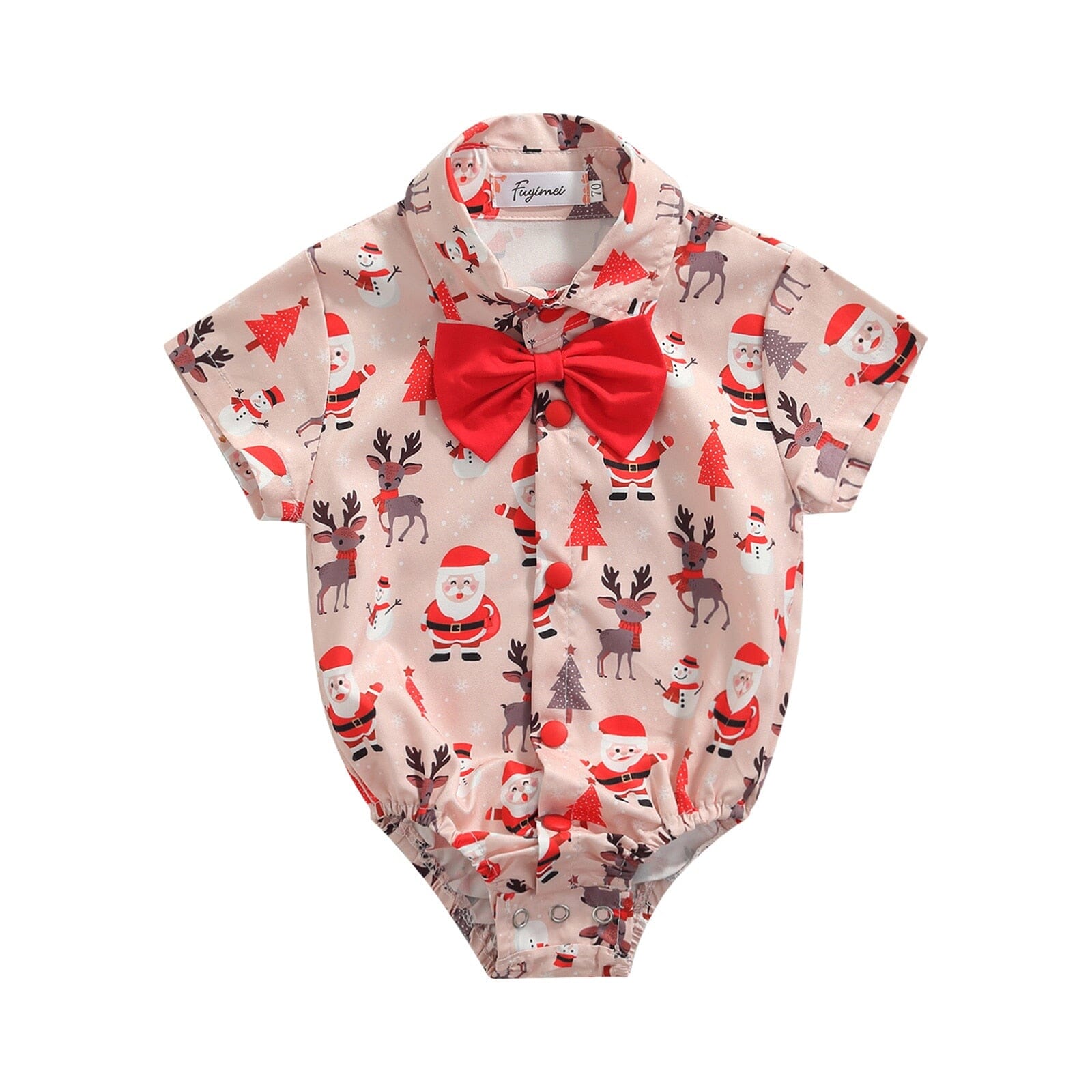 Body Infantil Masculino Natalino Gravatinha 0 Loja Click Certo 