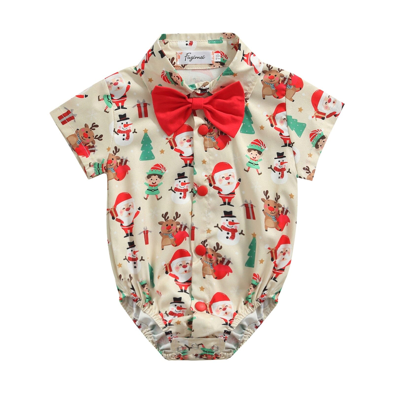 Body Infantil Masculino Natalino Gravatinha 0 Loja Click Certo 