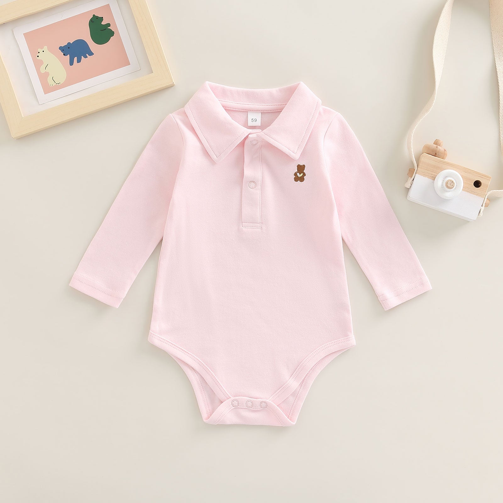 Body Infantil Mini Urso Loja Click Certo 