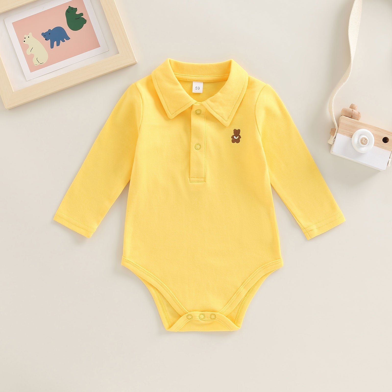 Body Infantil Mini Urso Loja Click Certo 