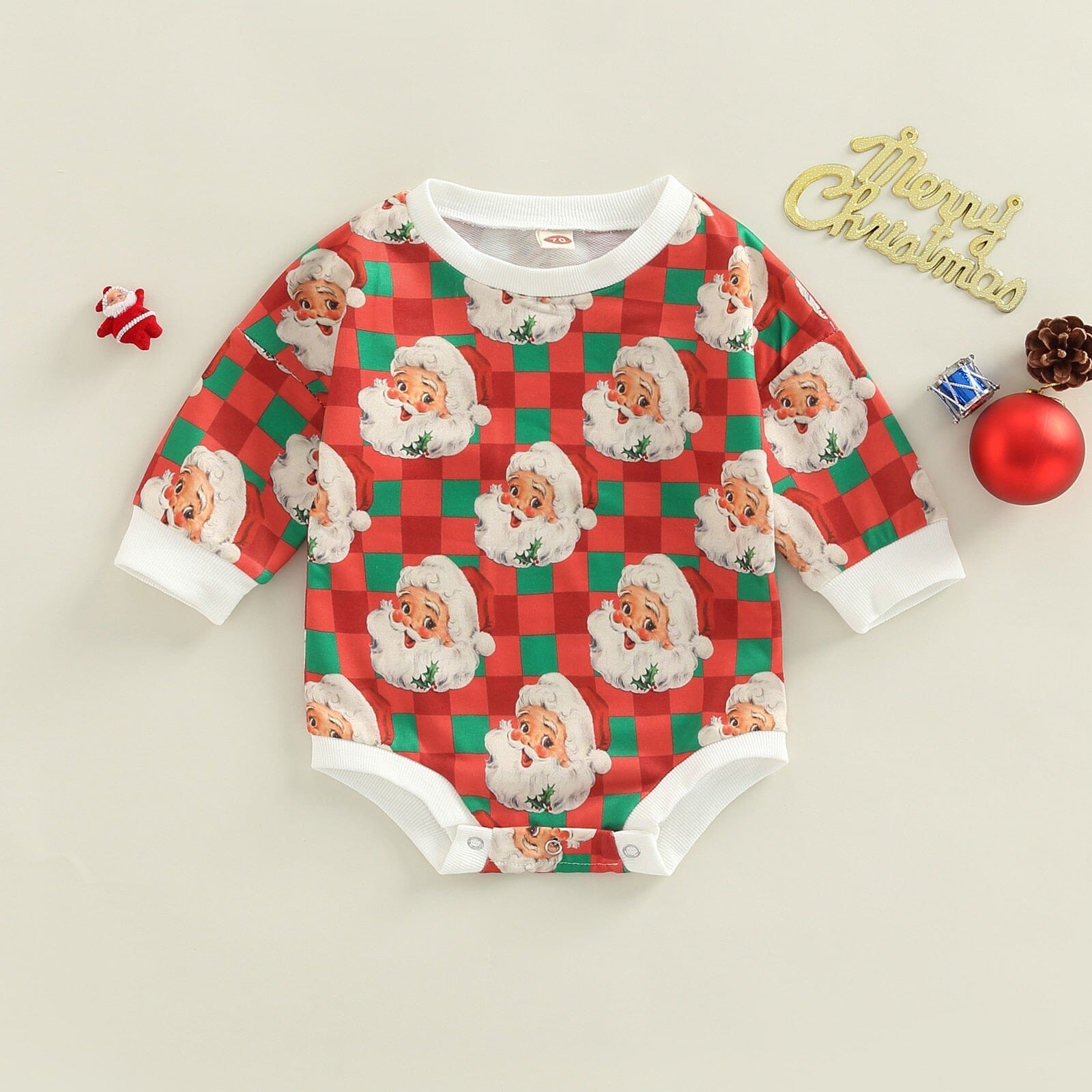 Body Infantil Papai Noel Feliz 0 Loja Click Certo 