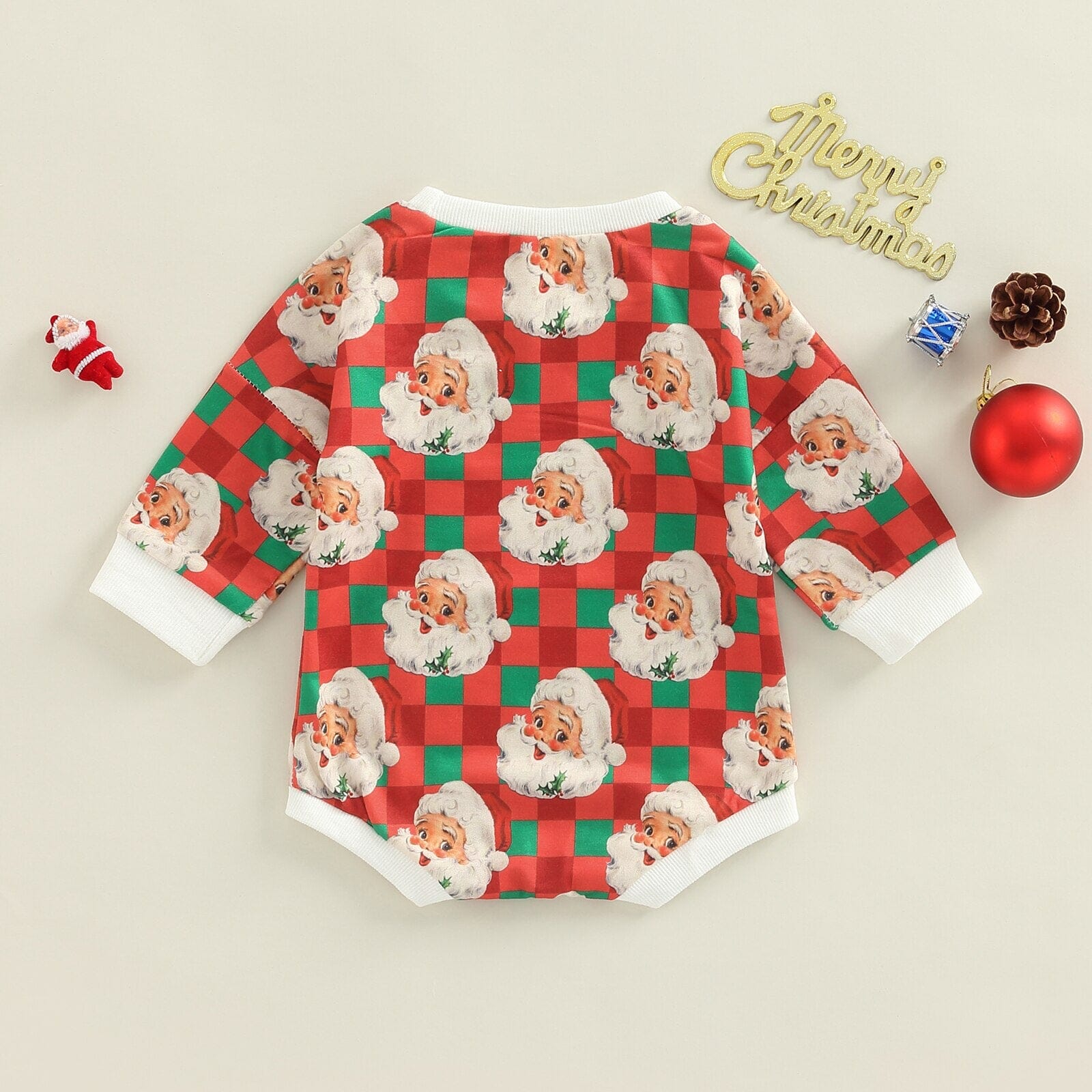 Body Infantil Papai Noel Feliz 0 Loja Click Certo 